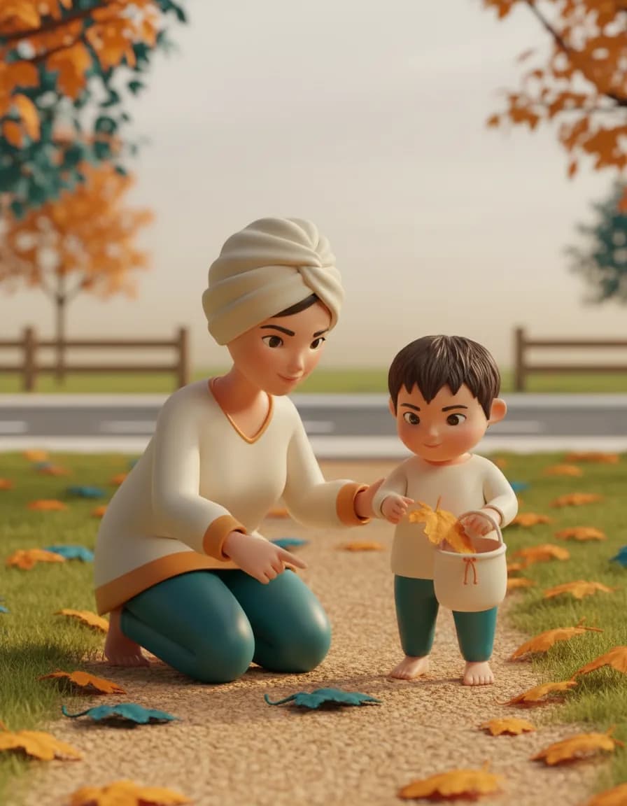 تصویر بازی سبدگردی برگ‌ها