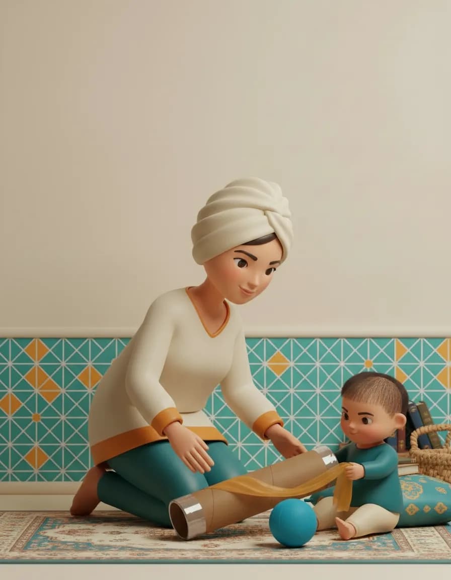 تصویر بازی کاوش لولهٔ کادو
