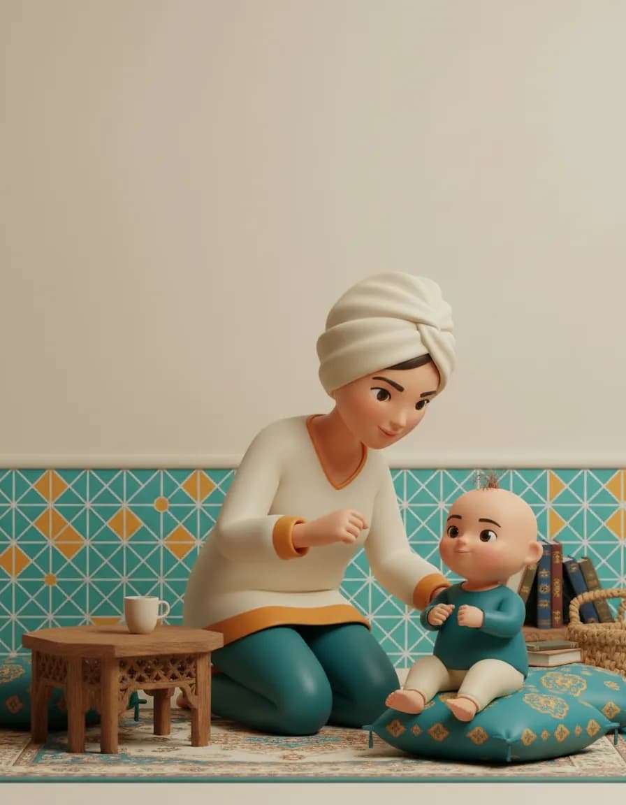 تصویر بازی زبان اشاره‌ی کوچولو