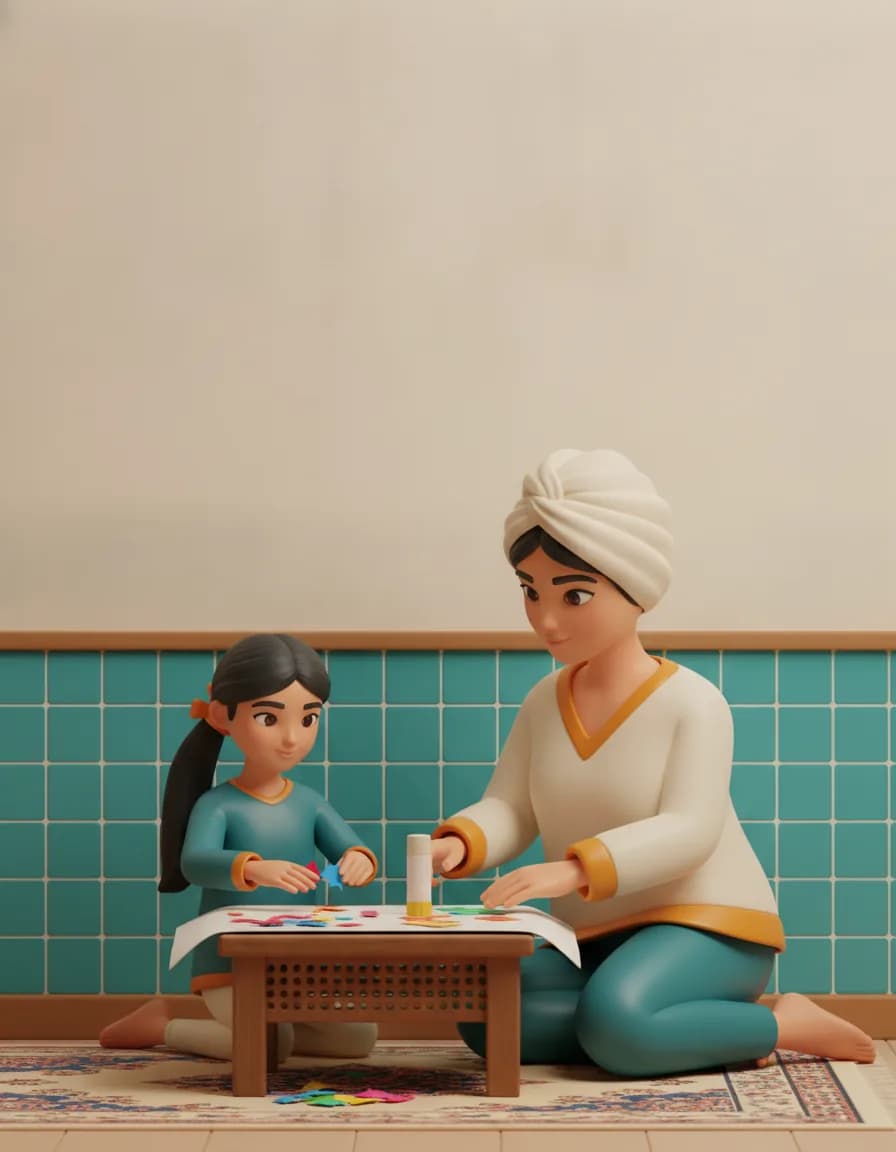 تصویر بازی کلاژ کاغذ پارهپاره