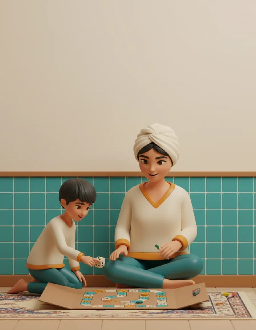 تصویر بازی مسیر تاسی خانگی