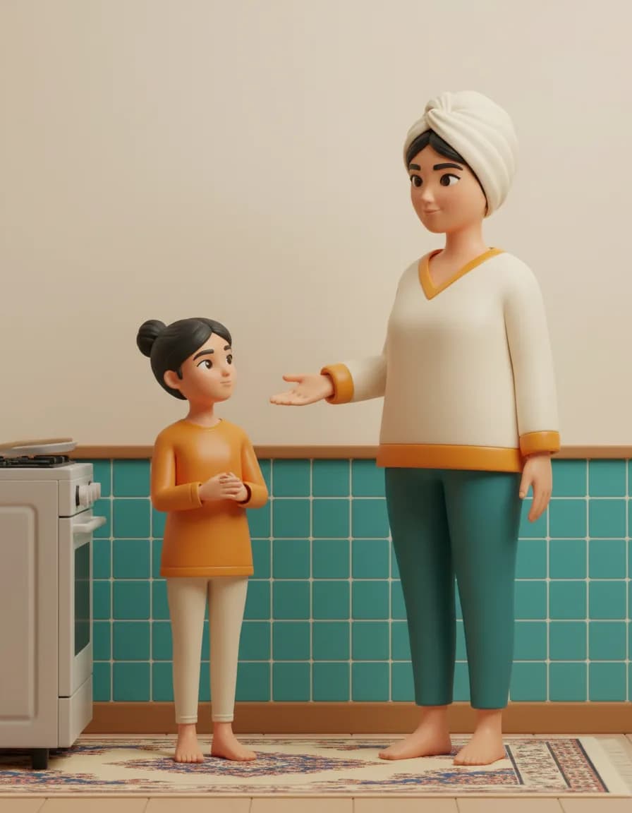 تصویر بازی حدس غذا از روی نشونه