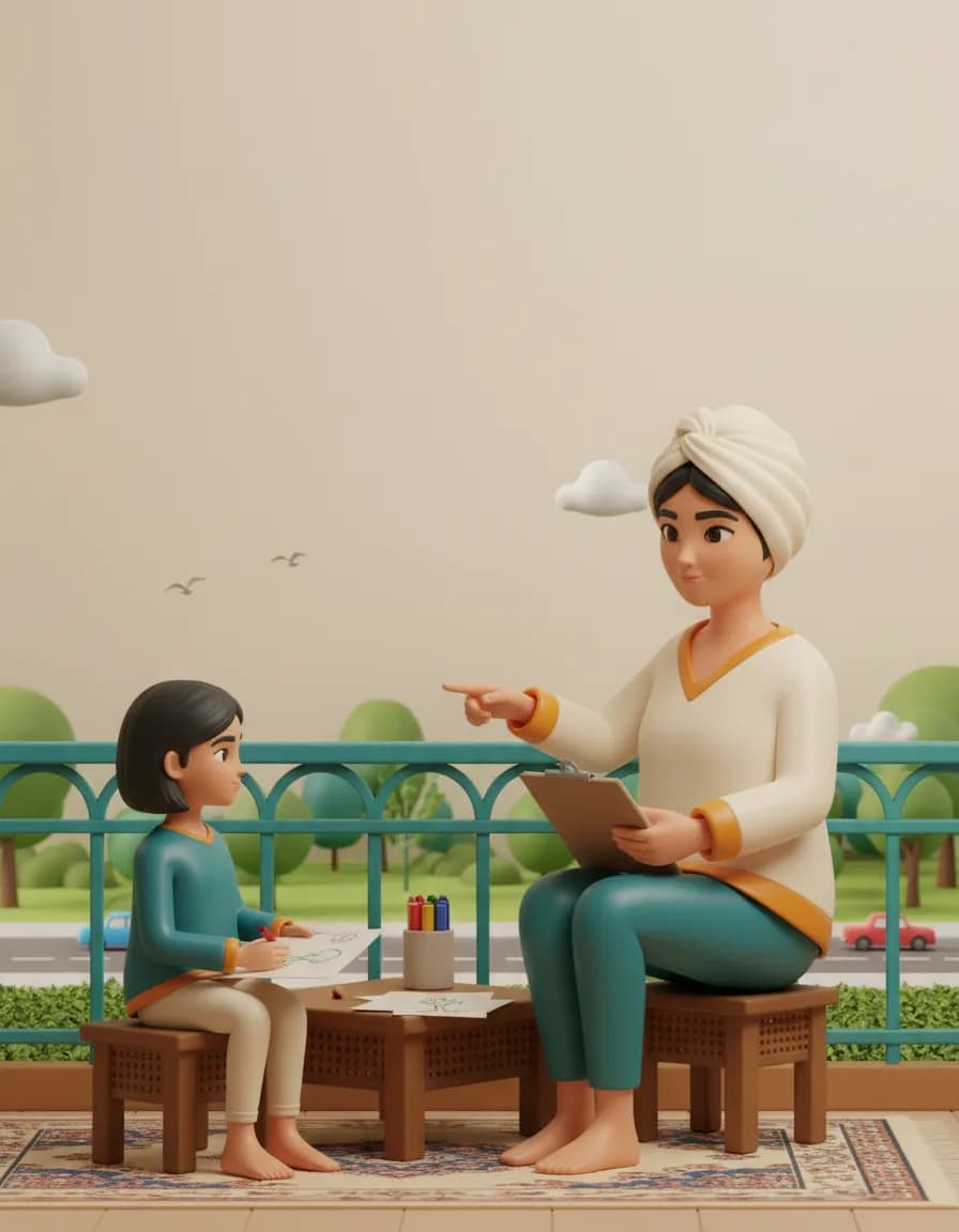 تصویر بازی نقاشی از دل آسمون