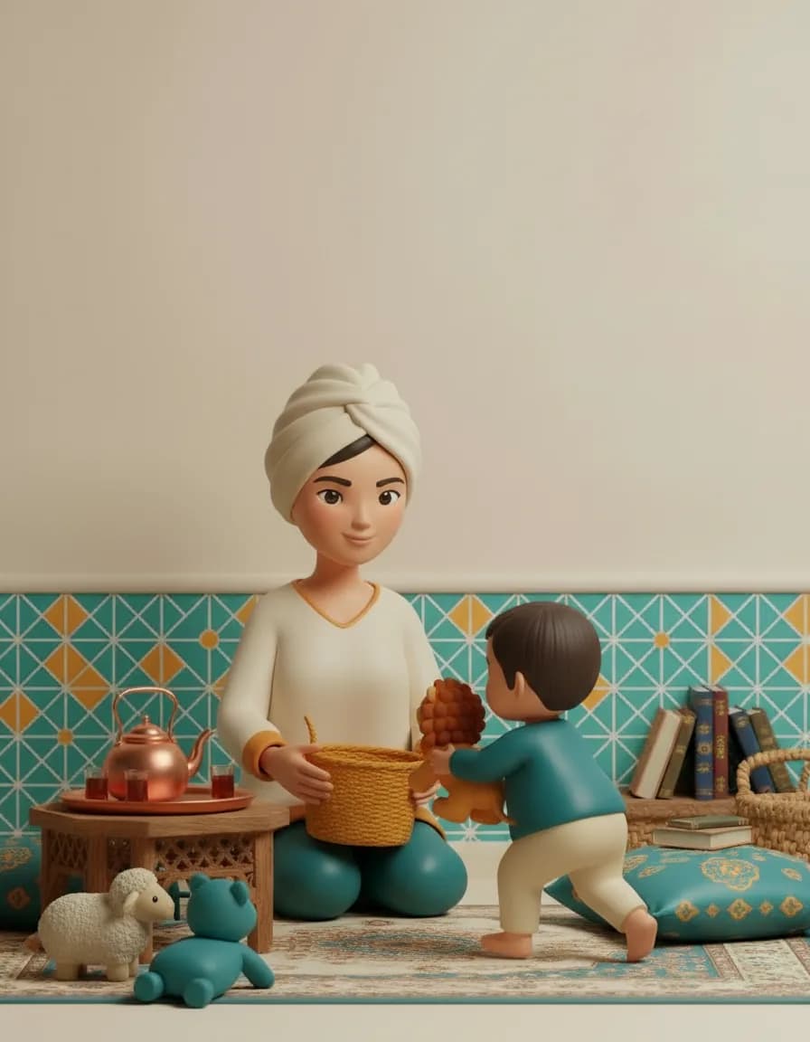 مرحلهی ۳ بازی نجات دوستان کوچولو: از کودک بخواهید یکییکی برود و هر حیوان را با نام بردنش پیدا کند («اردک رو بیار») و برایتان بیاورد.