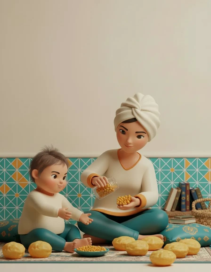 مرحلهی ۳ بازی ریختن دوندون توی شیشهٔ ادویه: وقتی همه رفت داخل، درب رو باز کن و بریز بیرون، دوباره از اول شروع کن.